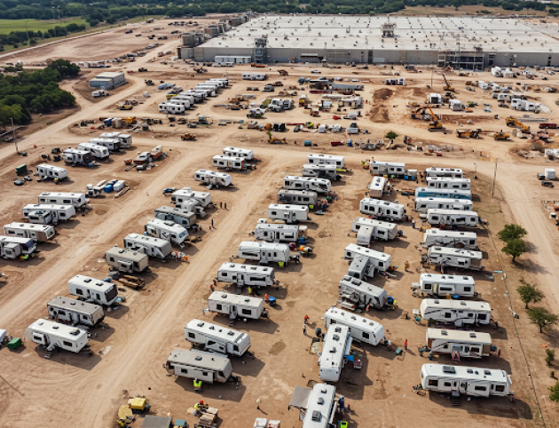 mfg construction camp site mfg construction camp site